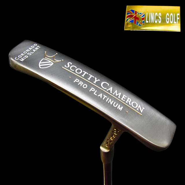 Refurbished Scotty Cameron Pro Platinum Coronado Mid Slant Putter 86.5cm Refurbished Scotty Cameron Pro Platinum Coronado Mid Slant Putter 86.5cm