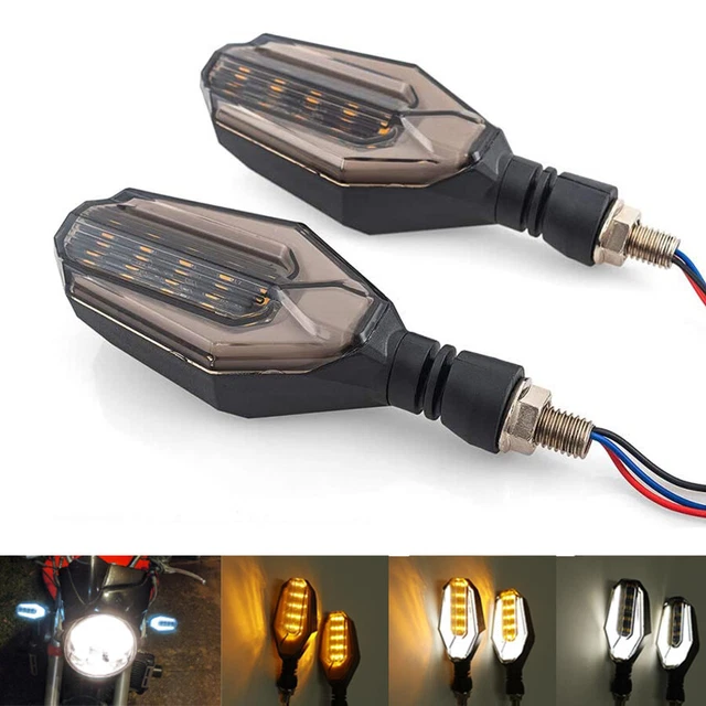2x LED Turn Signal Light Indicator for Kawasaki Vulcan 750 800 900 1500 1600