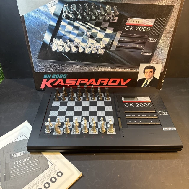 SAITEK KASPAROV ELECTRONIC Chess GK 2000 Advanced Chess Computer £70.00 ...