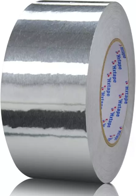 HVAC Tape, Aluminum Tape, 4Mil 2In X 164Ft, Foil Tape for Ductwork, for Metal Re