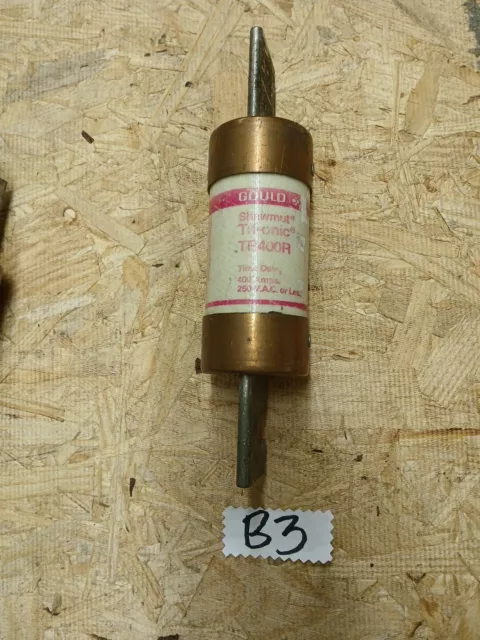 Gould Shawmut TR400R Fuse  250 Volt