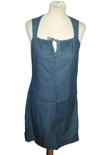 Robe En Jean Gap Femme Taille 6 - Boutonnée Devant, Bleue, Excellent état