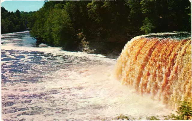 Upper Tahquamenon Falls Upper Peninsula Michigan Postcard