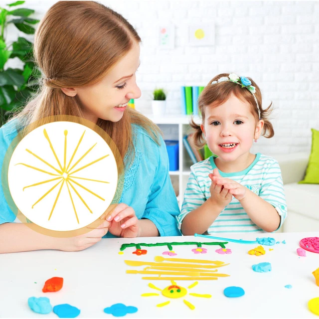 14 Pcs DIY-Werkzeuge Tonwerkzeuge 14 Stück Kinderwerkzeuge Keramischer Ton Glatt