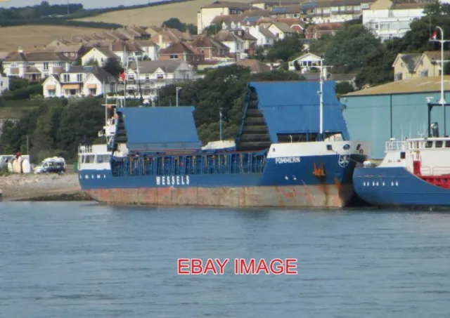 Photo  The Mv Pommern At The Port Of Teignmouth 05 September 2013.