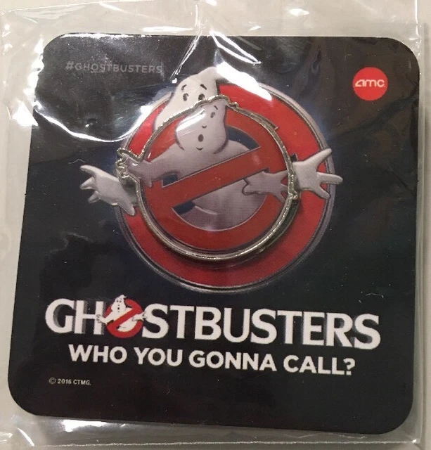 GHOSTBUSTERS WHO YOU Gonna Call? Movie AMC Theatres Exclusive 1" Pin