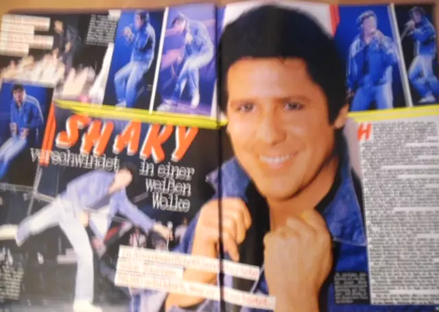 SHAKY STEVENS --- 2x A4 Bravo Clipping B 754