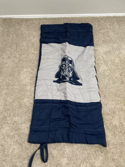 Pottery Barn Kids Star Wars Darth Vader Sleeping Bag 53 x 25 AW0354