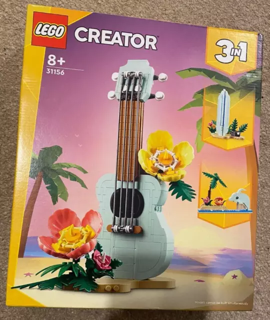 LEGO CREATOR: Tropical Ukulele 31156 - (Brand New Sealed)