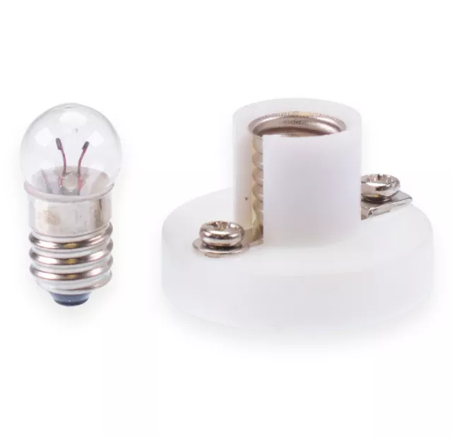 Mes Vis Base Miniature E10 Lampe Ampoule 11mm Diamètre 1.5V-24V