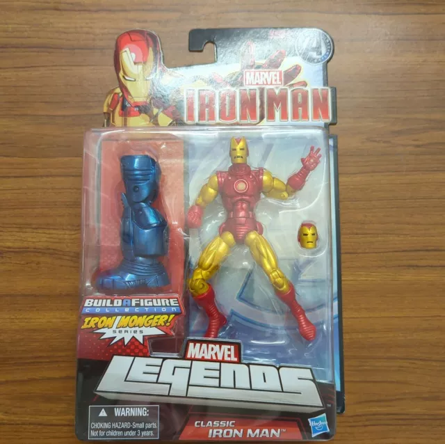 Hasbro Marvel Legends (Série Iron Monger) Classique Iron Man 2012