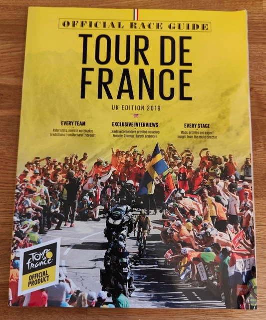 RIVISTA - Guida Gara Ufficiale Tour De France Edizione UK 2019 Ciclismo