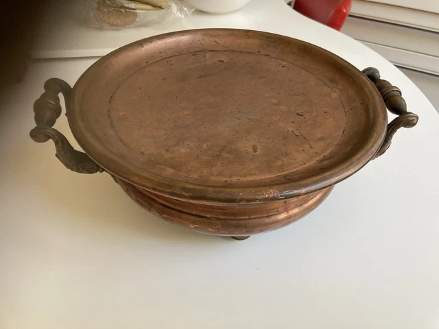 RÉCHAUFFE PLAT RÉCHAUD En Cuivre Fin XIXème EUR 35,00 - PicClick FR
