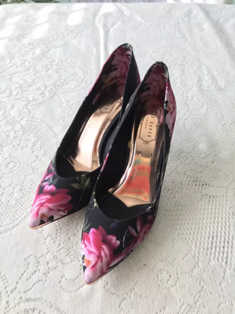 Ted Baker Agrus Bloom. Escarpins Charmesa talons chaussures US 7,5 neufs avec boîte 2