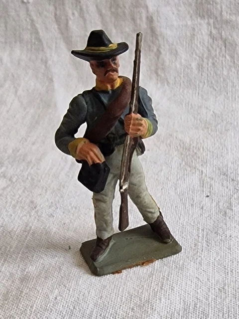 Figurine Starlux Soldat Allemand Fusil - Série Luxe VS10 - WW2