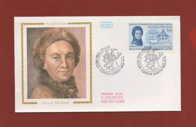 FDC 1986 - MAUPERTUIS - Arcs et méridiens    ....   (Ref. 5952)