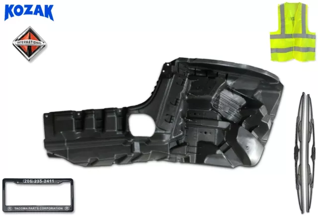 Inner Reinforcement Bumper Corner Left Driver Side International LT625 + SET