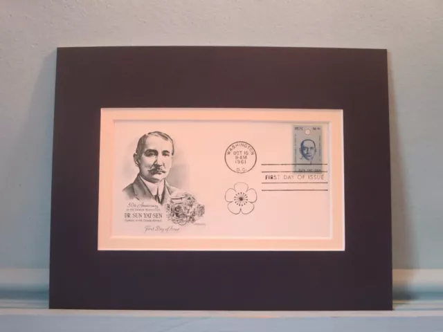 First president of the Republic of China -  Sun Yat-Sen  & First Day Cover