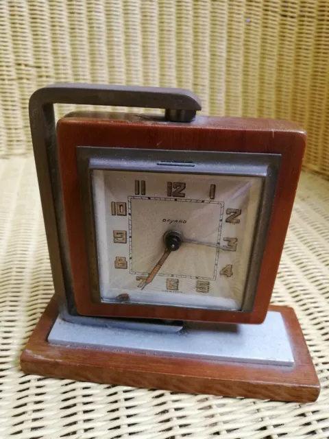 Reveil Bayard Ancien Art Déco /Art Deco alarm clock/vintage clock/old clock