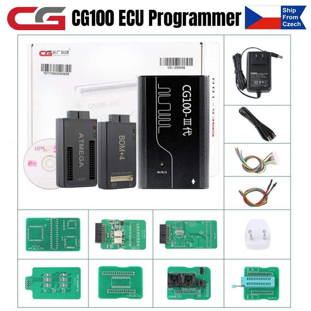 CG100 Prog III dispositivo di ripristino airbag completo Renesas SRS Infineon XC236x FLASH