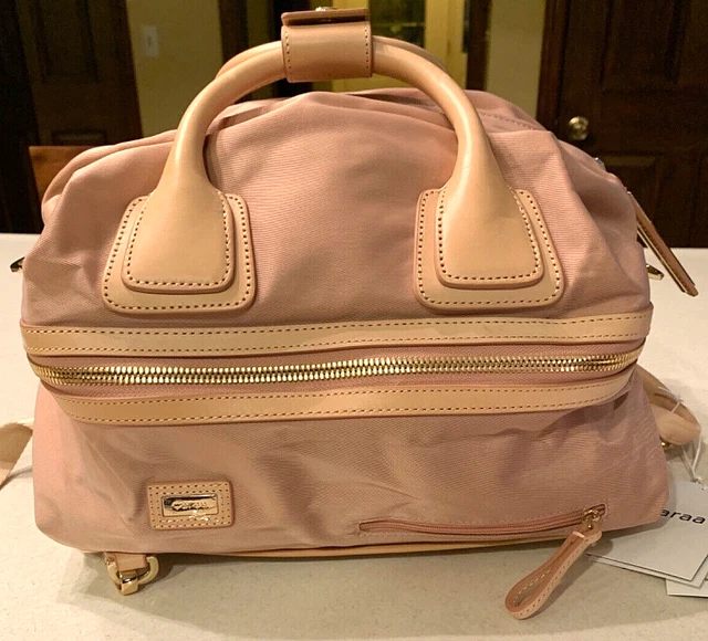 Caraa Studio Bag Medium Vaqueta Blush Convertible Backpack Crossbody NWT