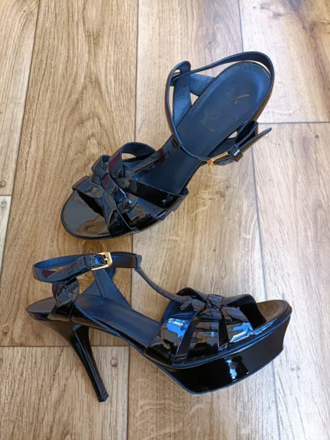 Ysl Tribute Saint Laurent Heels Size 39 Eu, 8.5 Us, 6 Uk