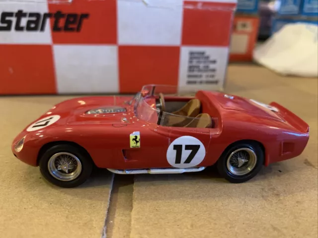 Starter 1/43 Resin Kit Built Car Model: Ferrari Tr61 Le Mans 1961 #17