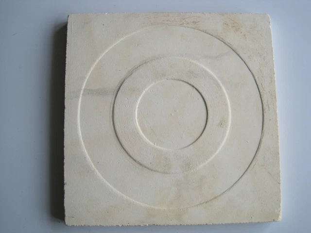 Antique Victorian 6" Print & Tint Rosebud Series Tile - T & R Boote C1880 5