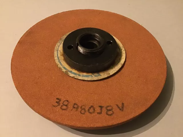 7” Norton Grinding Wheel & 2-1/2” Hub Adapter L.H. 1” I D Machinist Grinder