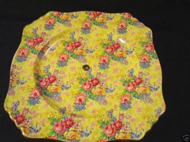 Beautiful Royal Winton "Welbeck" Pedestal Cake Plate