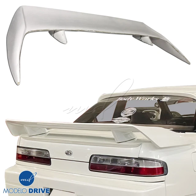 ModeloDrive FRP 3POW Spoiler Wing S13 2dr Coupe For Nissan Silvia 89-94