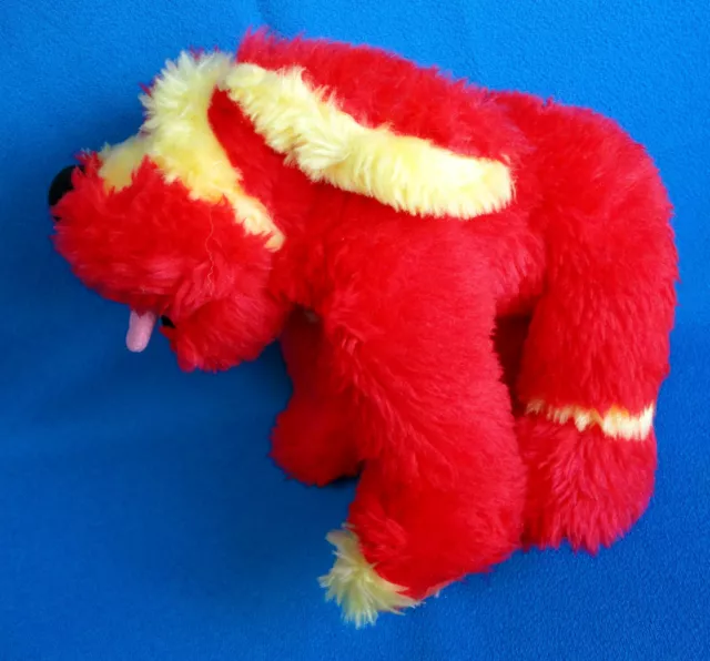 DOODLES soft toy 9" ❤️ RED PLUSH DOG 🐶 THE TWEENIES BBC HASBRO VINTAGE 1998-99