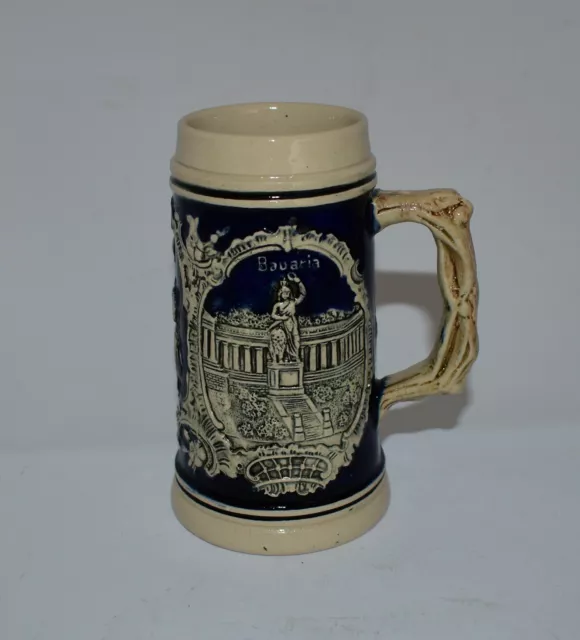 Bierkrug Andenkenkeramik „Gruß aus München“ Höhe 13,5 cm für ca. 300 ml