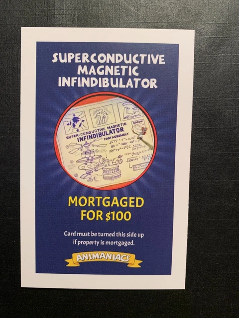 MONOPOLY ANIMANIACS SUPRALEITENDER INFINDIBULATOR Titel