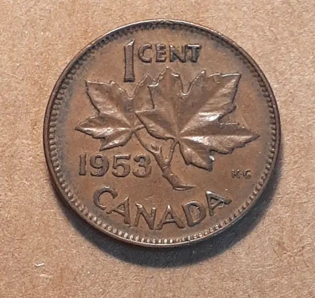 1953 One Cent Canada