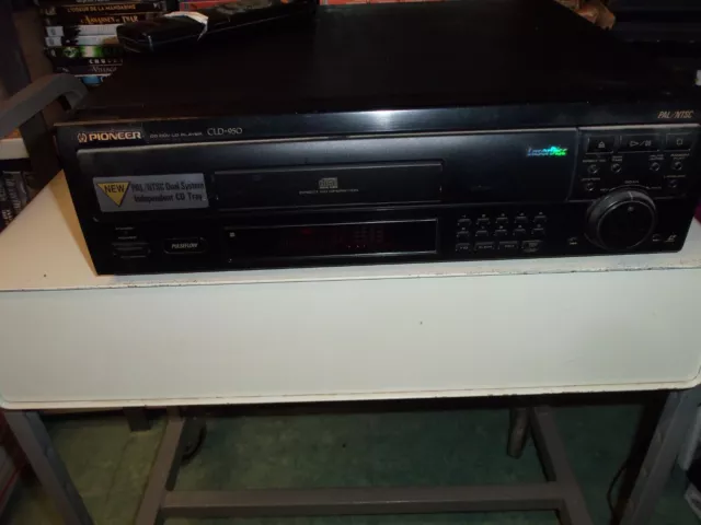 lecteur laserdisc cld950  pal et ntsc  pionners avec telecommande