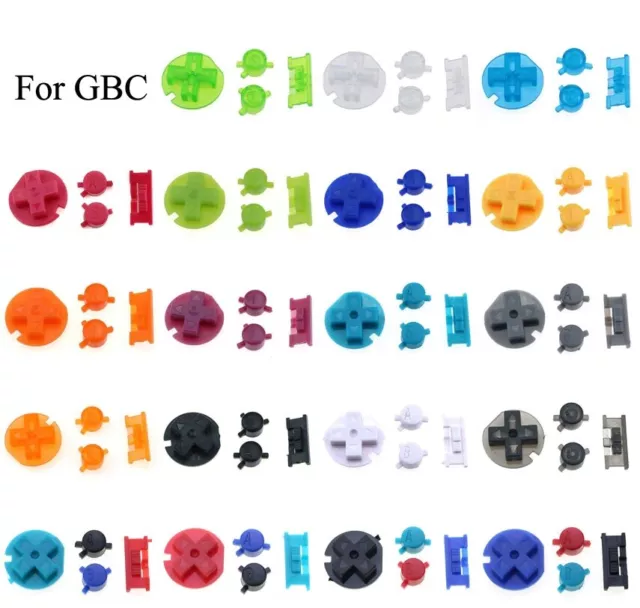 Game Boy Color Buttons Replacement GBC Keys TRIGGER KEY Nintendo Console