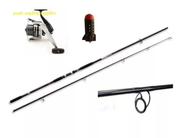 Lineaeffe  12 Ft Spod / Marker  Rod Reel + Spod 50mm ring Fishing Rod