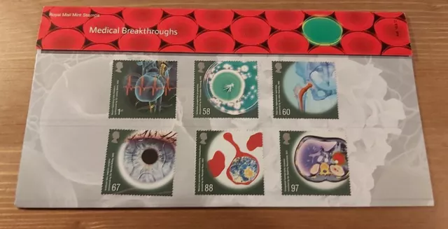 Royal Mail, 2010 Medical Breakthroughs Presentation pack number 446