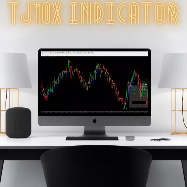 Sistema de comercio indicador Forex TJ10X mt4 estrategia de tendencia sin pintar