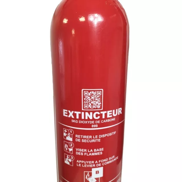 Extincteur CO2 5Kg NF 2