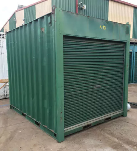 USED 10ft / 3m long 8’6 High shipping container / Portable storage shed