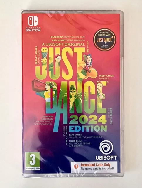 Just Dance 2024 (Switch) Brand New Sealed (Code In Box) - FREE POSTAGE