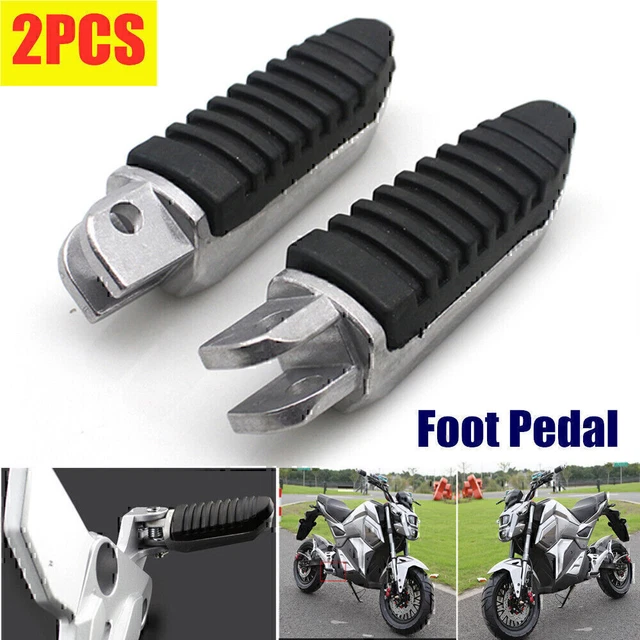 Left&Right CNC Aluminum Motorcycle Folding Foot Pegs Footrest SUV  Pedal Parts