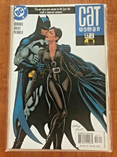 Catwoman #27 Ed Brubaker Paul Gulacy Cover Dc Comics 2004 Batman - Nm
