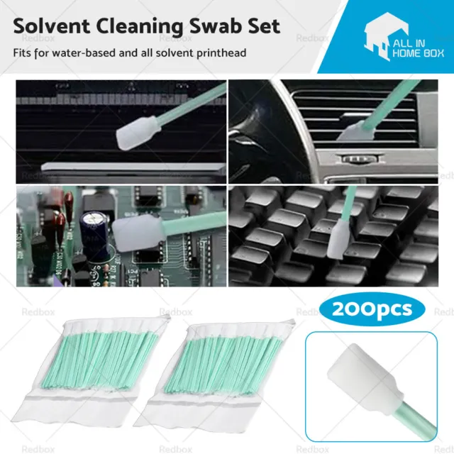 200X Solvent cleaning swabs sponge Cleaner For Epson Mutoh Mimaki Roland Printer
