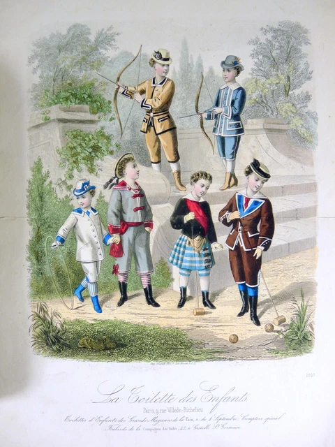 3 GRAVURE LA mode Illustrée XIXème siècle toilettes EUR 12,00 - PicClick FR
