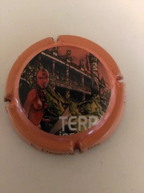 Capsule de champagne E. DESAUTEZ et F. jéro n° 13 a