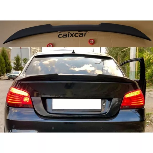 Aleron Bmw Serie 5 E60 Alerón Desde 2003 A 2010 Estilo M4 Negro Brillo Spoiler