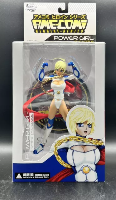DC Direct Ame-Comi Heroine Series Power Girl Variant PVC Statue